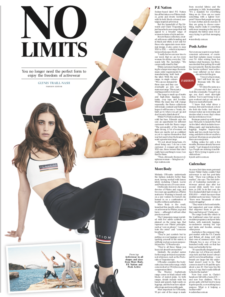 The Australian, LIFE Section, 24 July 2019 - More Body