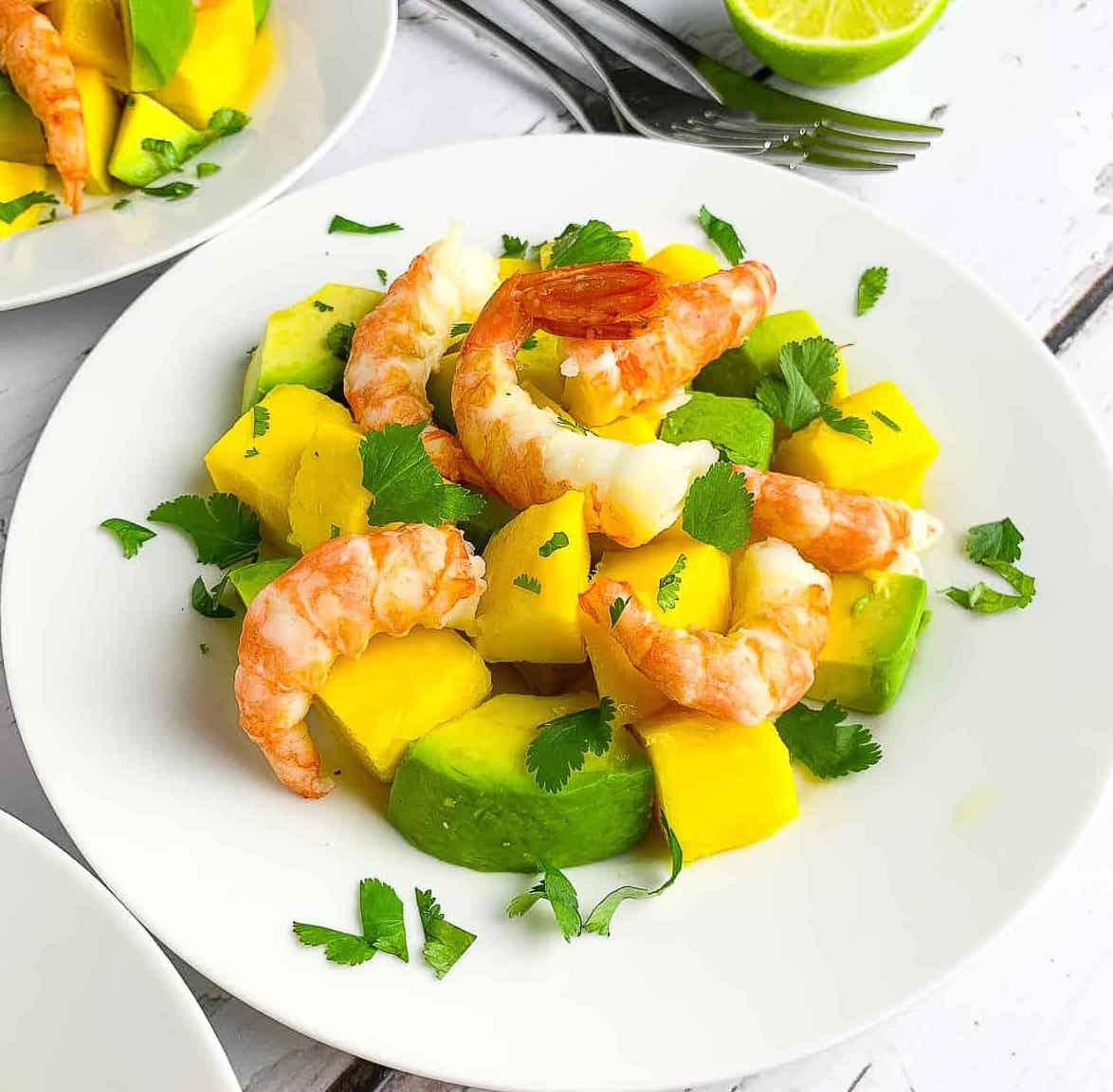 Springtime Thai Prawn + Mango Salad, Sublime